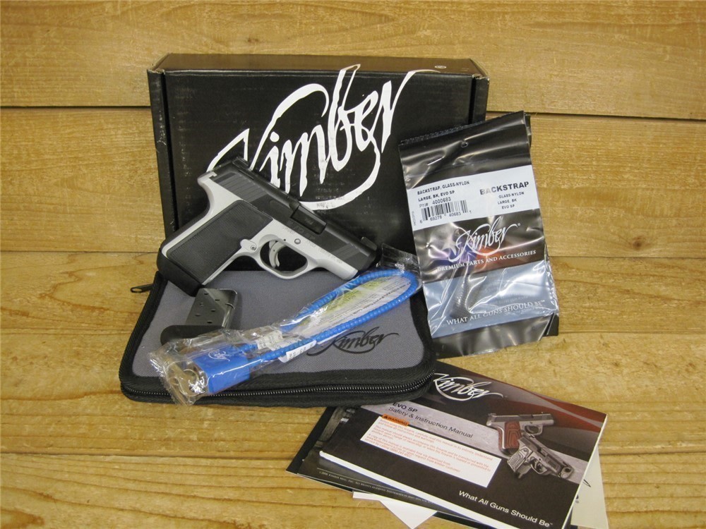 Kimber EVO SP Two-Tone 9mm w/ night sights NIB-img-2