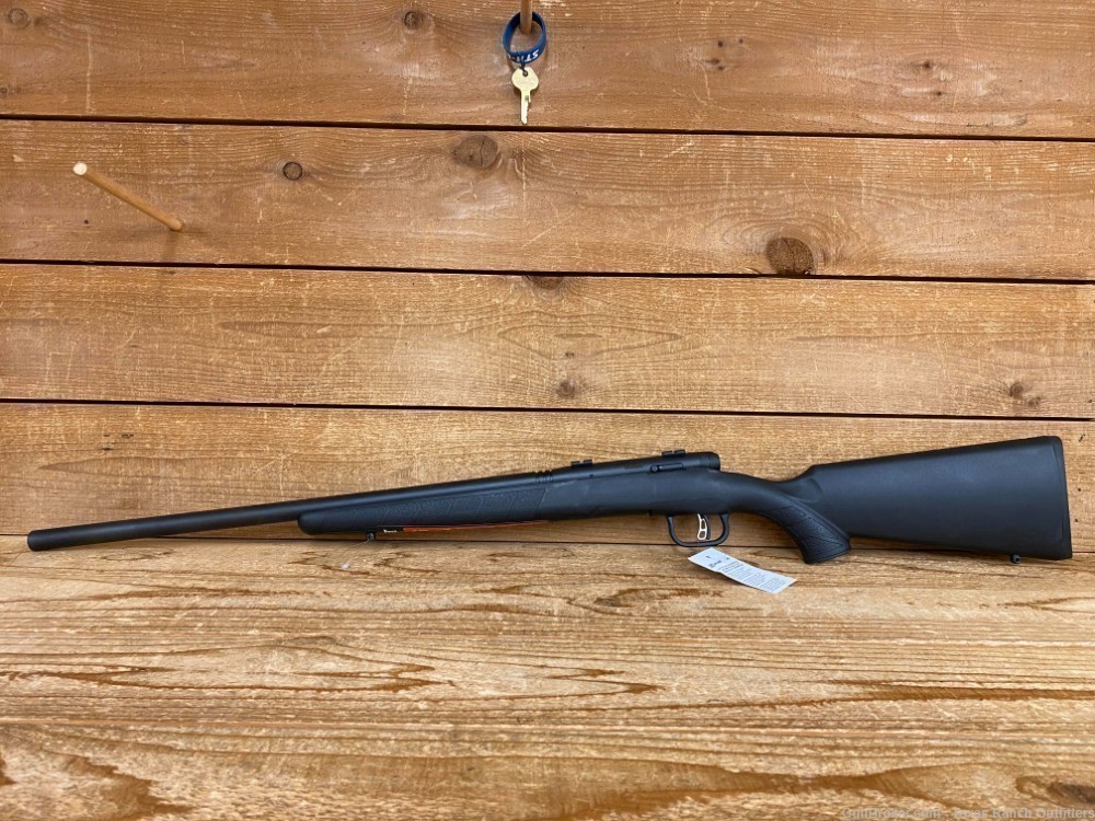 Savage B.Mag HB Bolt Action Rifle .17 WSM 22” 8 RDS Adj Trigger Syn BLK NIB-img-1