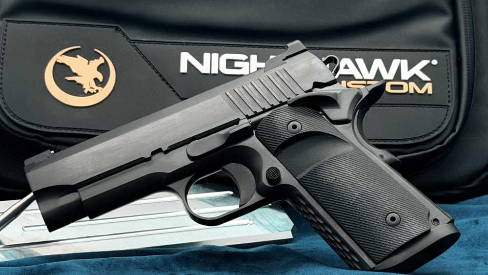 Nighthawk Custom NHC War Hawk Officer 1911 3.8" BBL 9mm DLC Black LAYAWAY-img-5