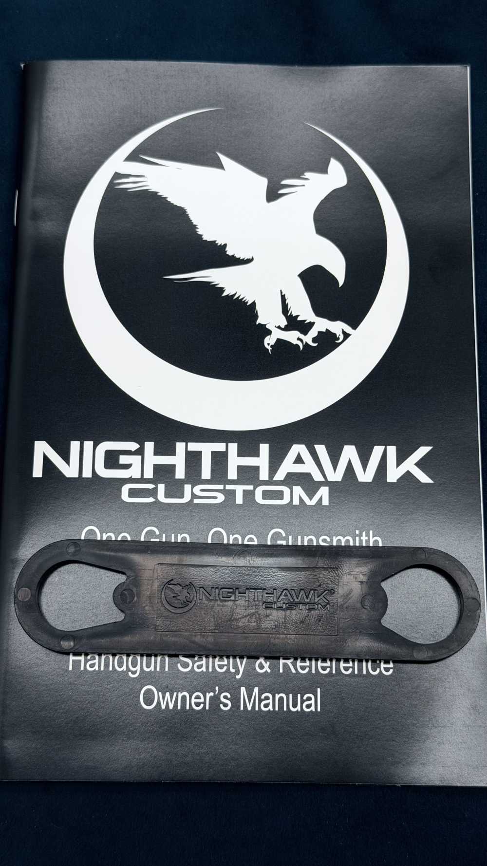 Nighthawk Custom NHC War Hawk Officer 1911 3.8" BBL 9mm DLC Black LAYAWAY-img-37