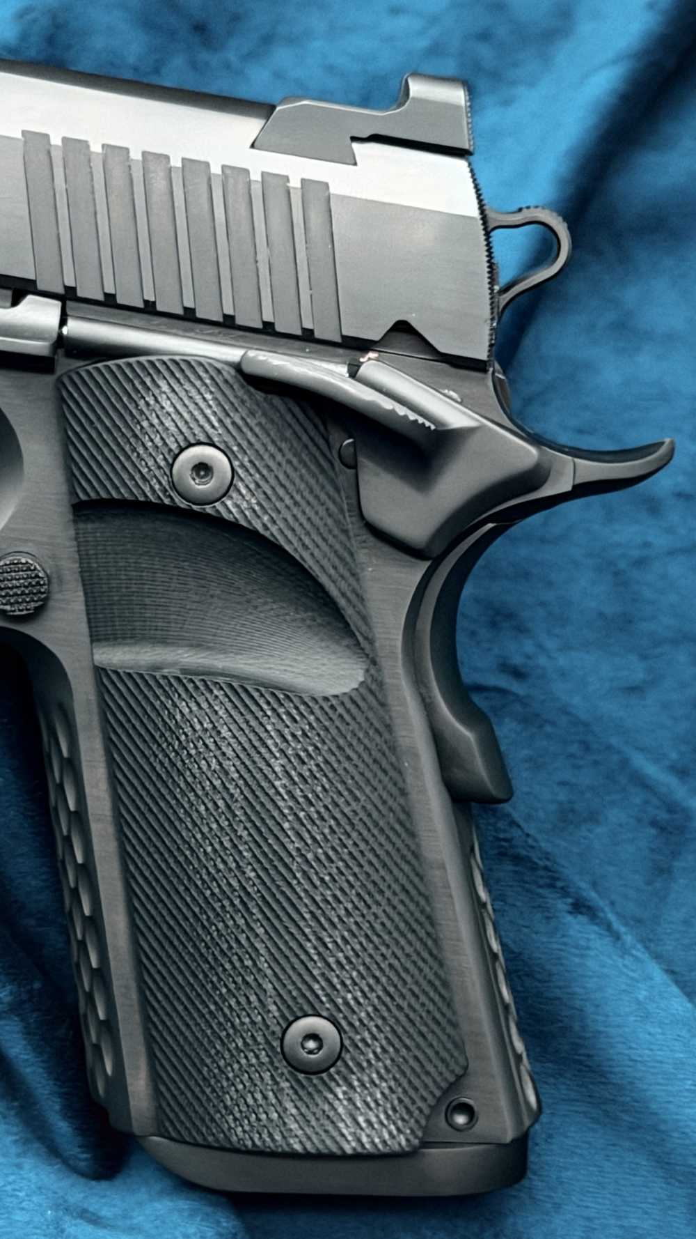 Nighthawk Custom NHC War Hawk Officer 1911 3.8" BBL 9mm DLC Black LAYAWAY-img-8