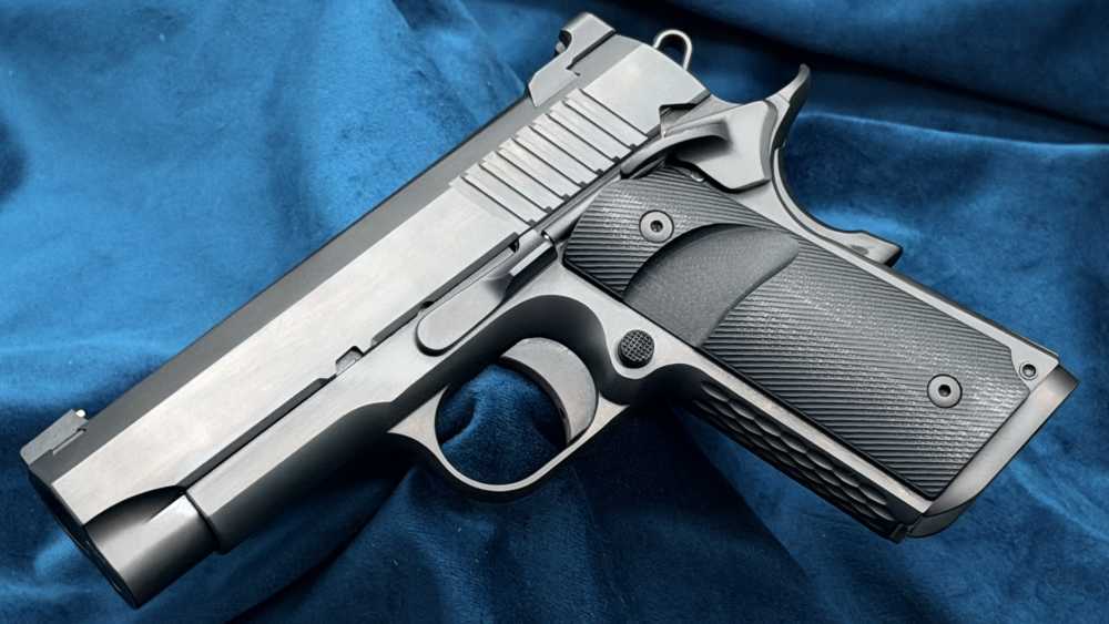 Nighthawk Custom NHC War Hawk Officer 1911 3.8" BBL 9mm DLC Black LAYAWAY-img-12