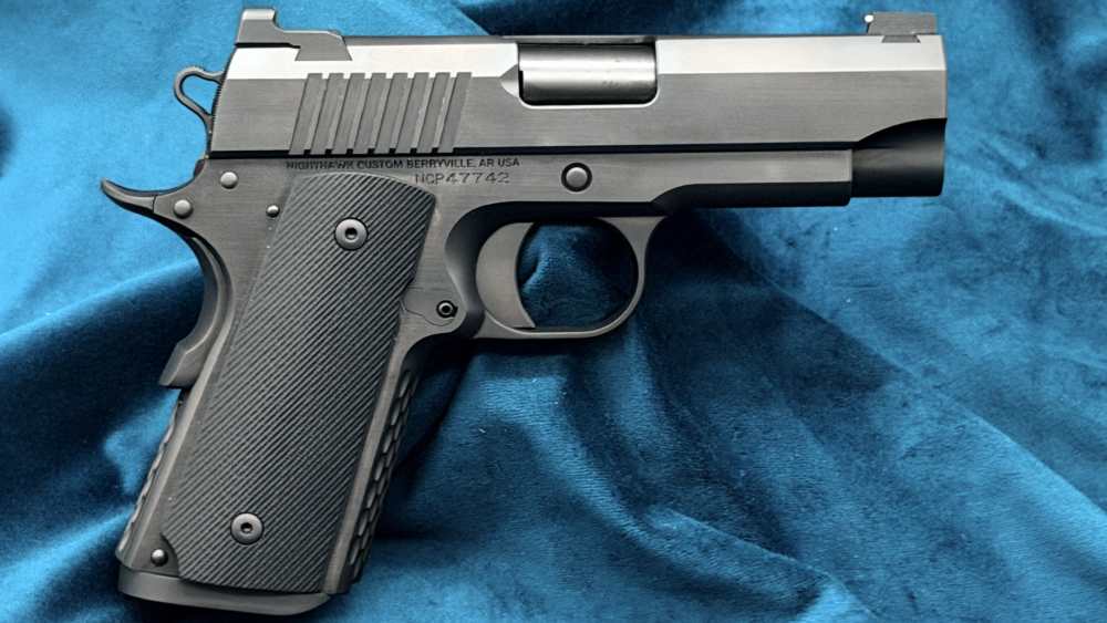 Nighthawk Custom NHC War Hawk Officer 1911 3.8" BBL 9mm DLC Black LAYAWAY-img-13