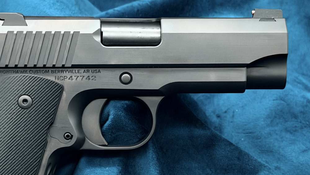 Nighthawk Custom NHC War Hawk Officer 1911 3.8" BBL 9mm DLC Black LAYAWAY-img-16
