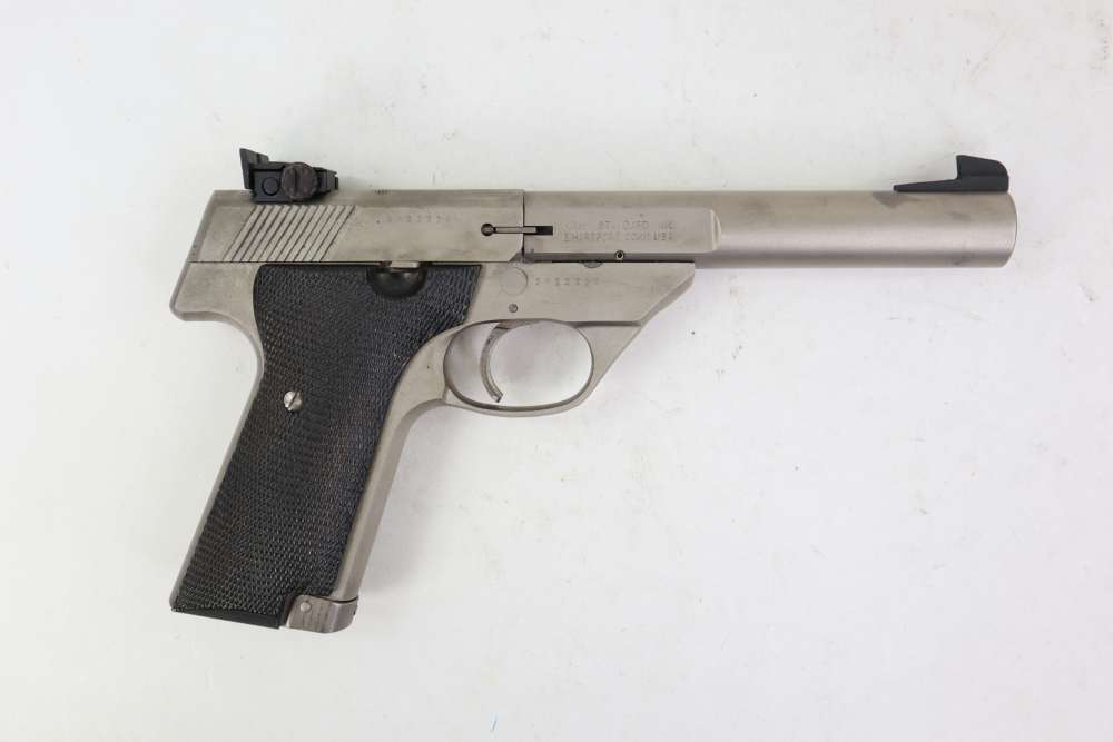 Rare Nice High Standard Sharpshooter-M Survival Pack .22 LR Pistol W/ Case -img-12