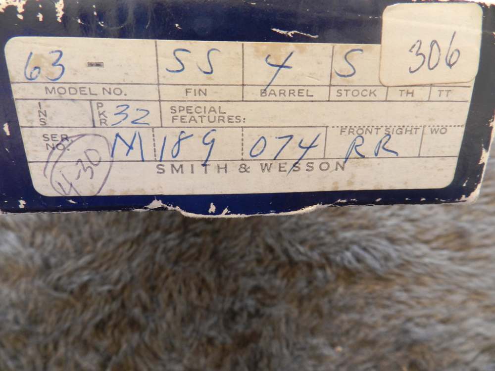 S&W Model 63 22 Caliber 4" Stainless NIB-img-13