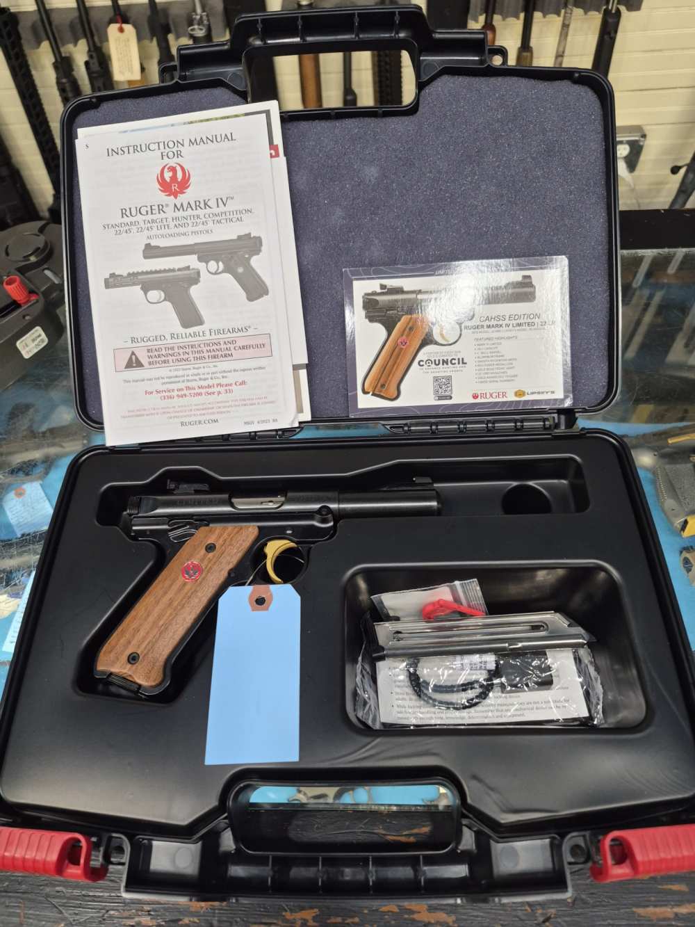Ruger Mk IV 22LR CAHSS Limited Edition -img-0
