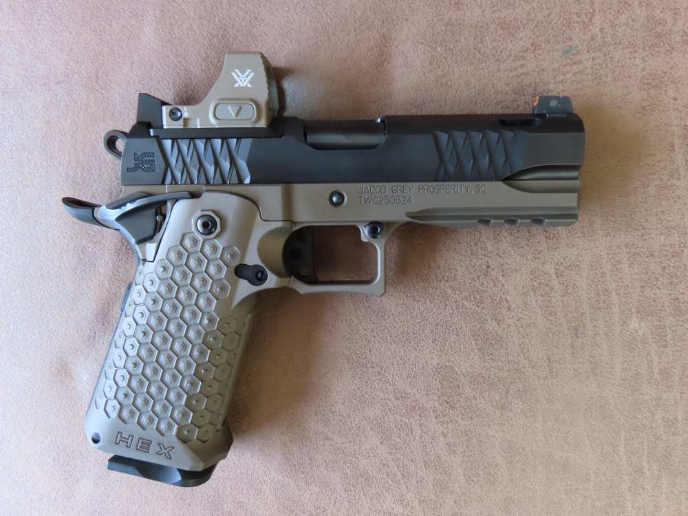 JACOB GREY TWC HEX 9MM PINNED GRIP SFTY, ORG CASE, 2 MAGS, VORTEX DEF-CCW-img-6