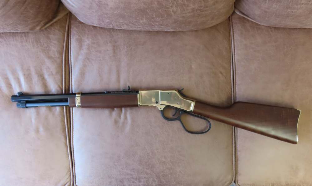 HENRY MODEL H006MR41 LEVER ACTION 41 REM MAG RIFLE-img-0