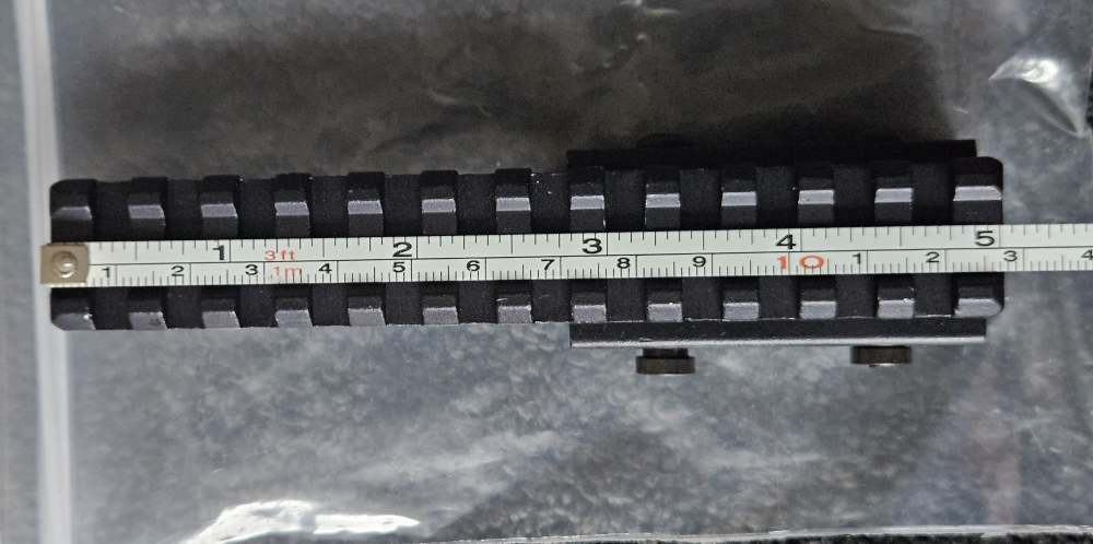(3) Black Aluminum Picatinny Rail Risers for rifle or pistol Lions Gear UTG-img-4