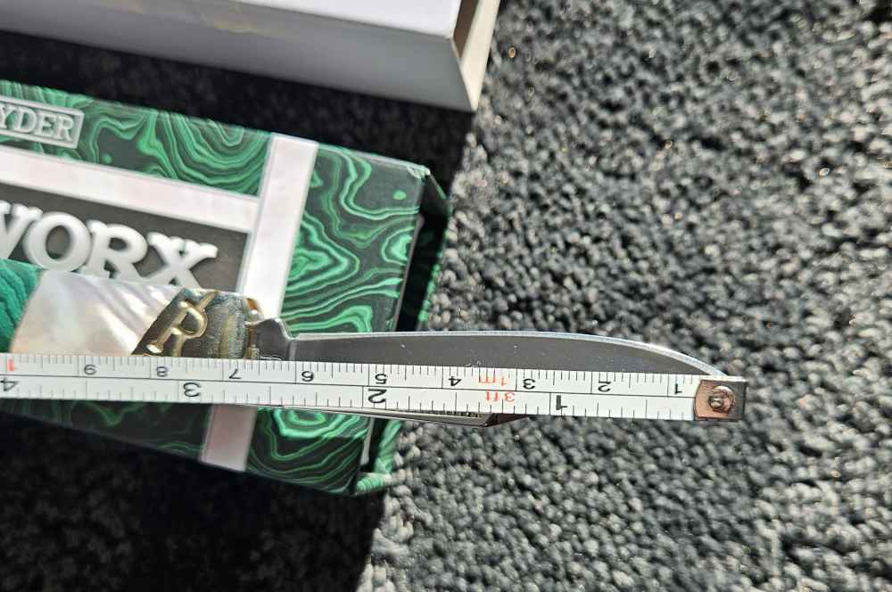 Rough Ryder Stoneworx Malachite & Pearl Moose pocket-knife 3 1/2" RR2035-img-6