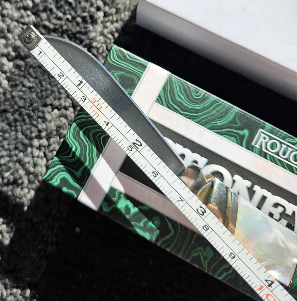 Rough Ryder Stoneworx Malachite & Pearl Moose pocket-knife 3 1/2" RR2035-img-7