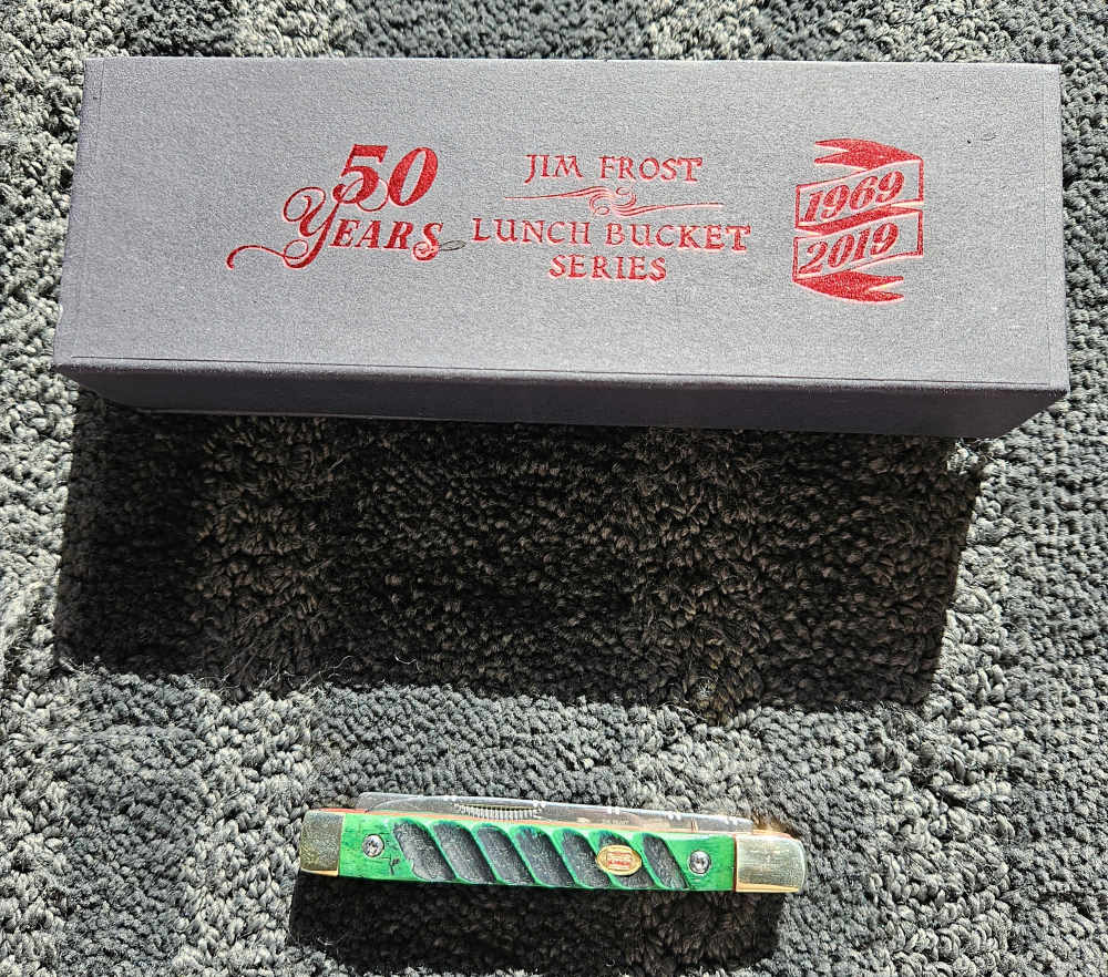 Jim Frost Lunch Bucket Series folding pocket type Doctors Knife-img-0