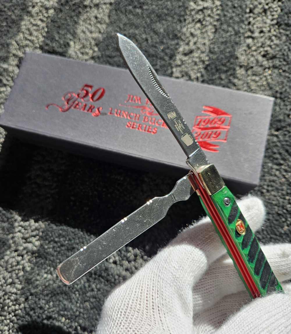 Jim Frost Lunch Bucket Series folding pocket type Doctors Knife-img-4