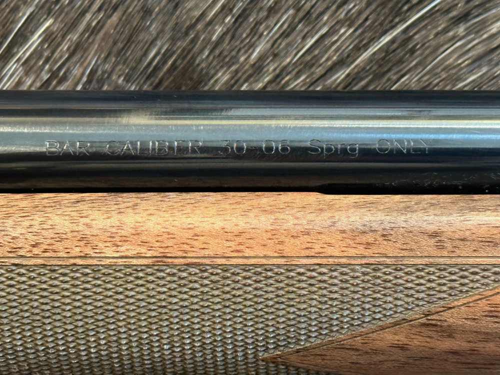 BROWNING BAR MK II SAFARI TRIBUTE MID-GRADE 30-06 SPRINGFIELD 22 GREAT WOOD-img-8