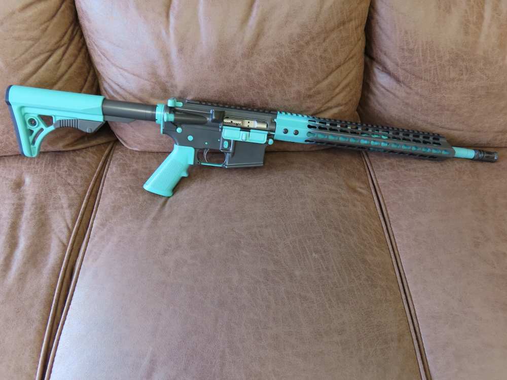 ANDERSON MFG AM-15 .223 WYLDE 16'' TIFFANY BLUE/TUNGSTEN, 1-30RD MAG-img-5