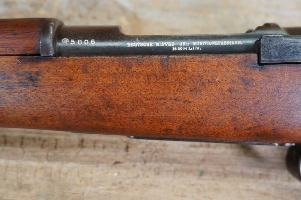 DWM Mauser Carbine Boer ZAR matching & identified antique 7x57 Liebenberg -img-35