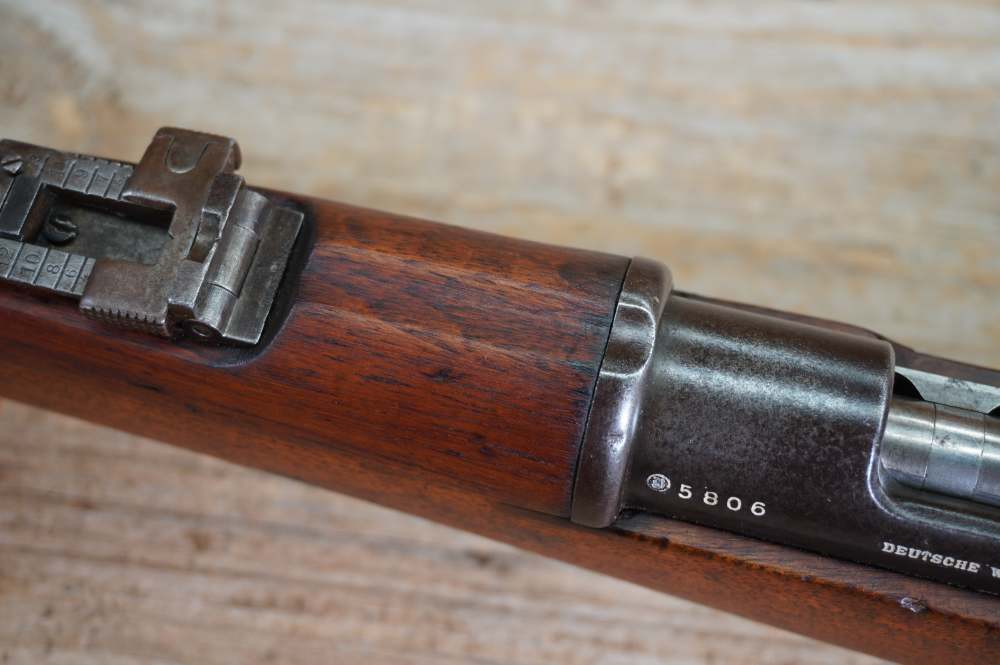 DWM Mauser Carbine Boer ZAR matching & identified antique 7x57 Liebenberg -img-60