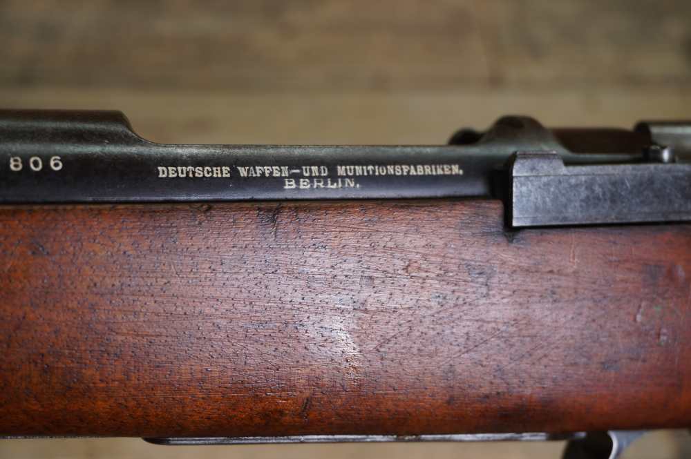 DWM Mauser Carbine Boer ZAR matching & identified antique 7x57 Liebenberg -img-59