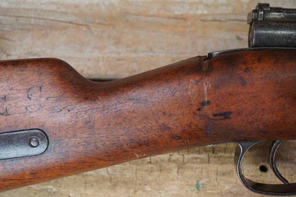 DWM Mauser Carbine Boer ZAR matching & identified antique 7x57 Liebenberg -img-11