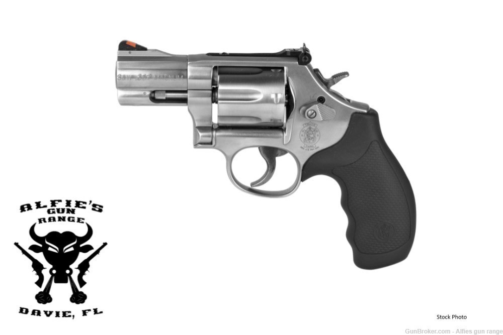 Smith & Wesson 686 Plus Revolver Stainless 357 Mag 2.5in 7 Shot 164192-img-0