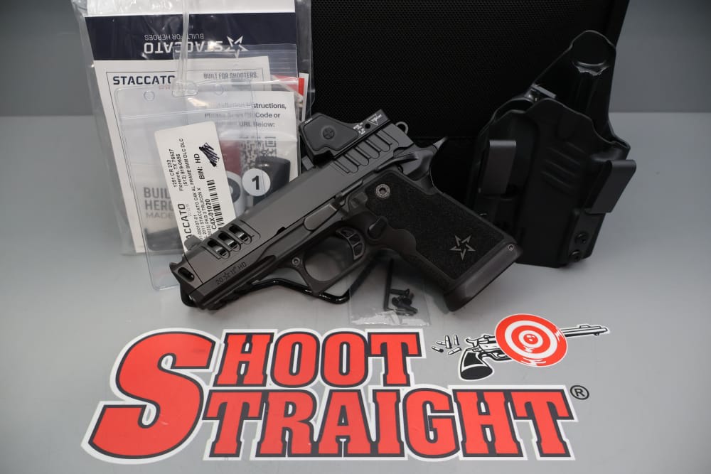 Staccato HD C4X 9mm 4" w/Soft Case & Trijicon RMR HD-img-0
