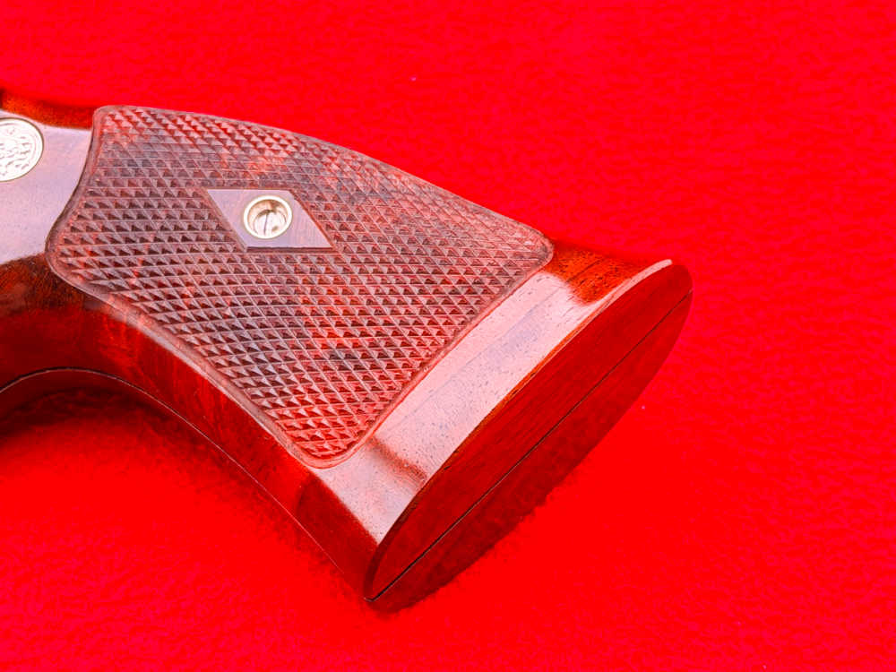 Rare S&W Pre-Model 29 27 58 N-Frame Keith Brown "Coke Bottle" Target Grips-img-5
