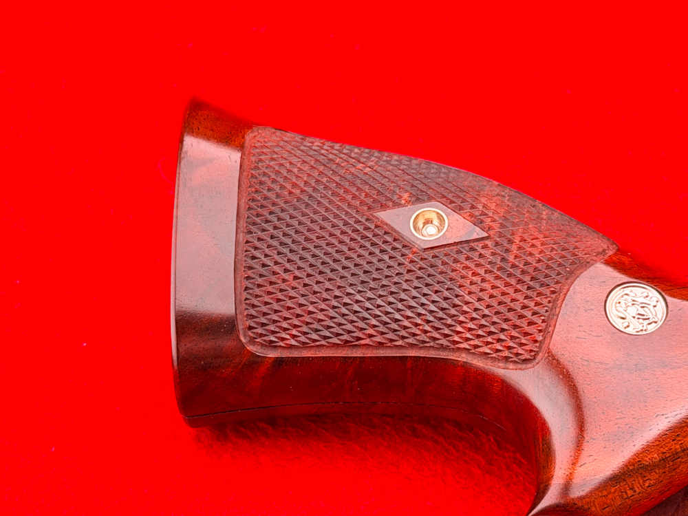 Rare S&W Pre-Model 29 27 58 N-Frame Keith Brown "Coke Bottle" Target Grips-img-9