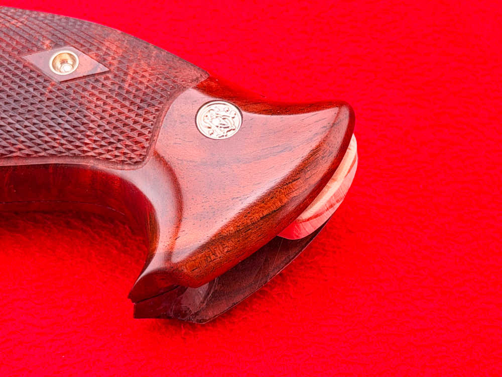 Rare S&W Pre-Model 29 27 58 N-Frame Keith Brown "Coke Bottle" Target Grips-img-8