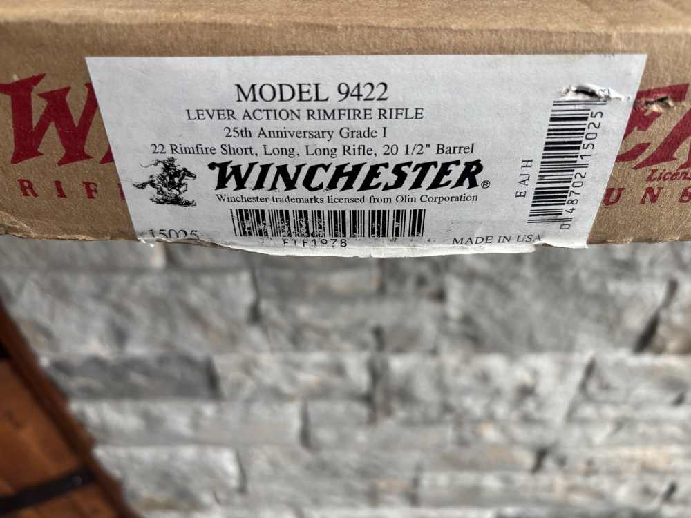 1997 Winchester 9422 LIMITED EDITION 22lr ENGRAVED collector 94 22 NIB USA -img-29