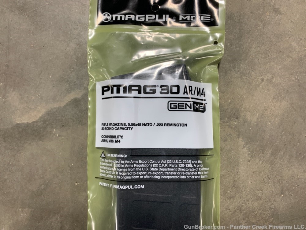 (5) Magpul PMAG GEN M2 MOE AR-15 .223/5.56 30-Round Magazine-img-1