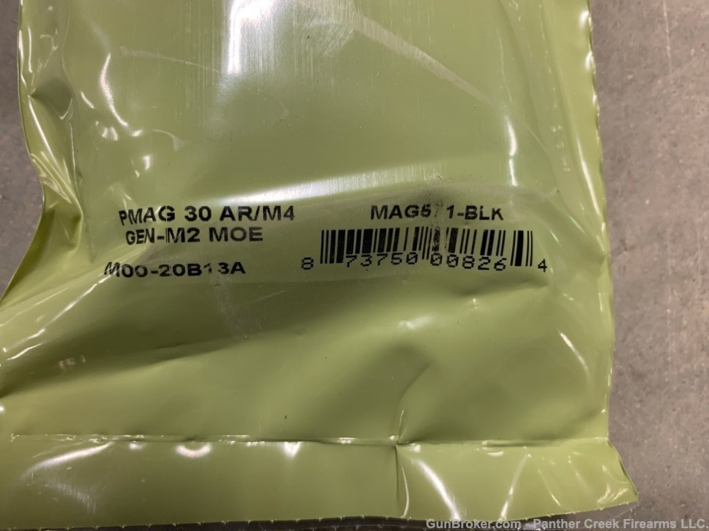 (5) Magpul PMAG GEN M2 MOE AR-15 .223/5.56 30-Round Magazine-img-2