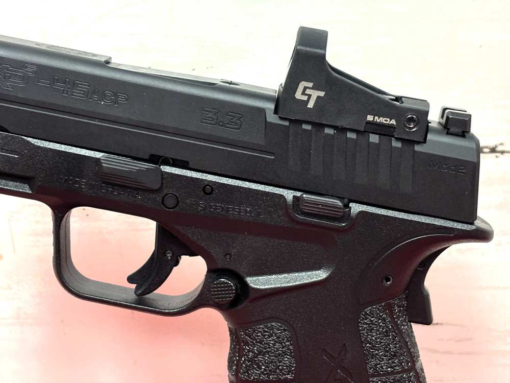 Factory New Springfield XD-S Mod.2 45 ACP w/Crimson Trace Red Dot -img-3