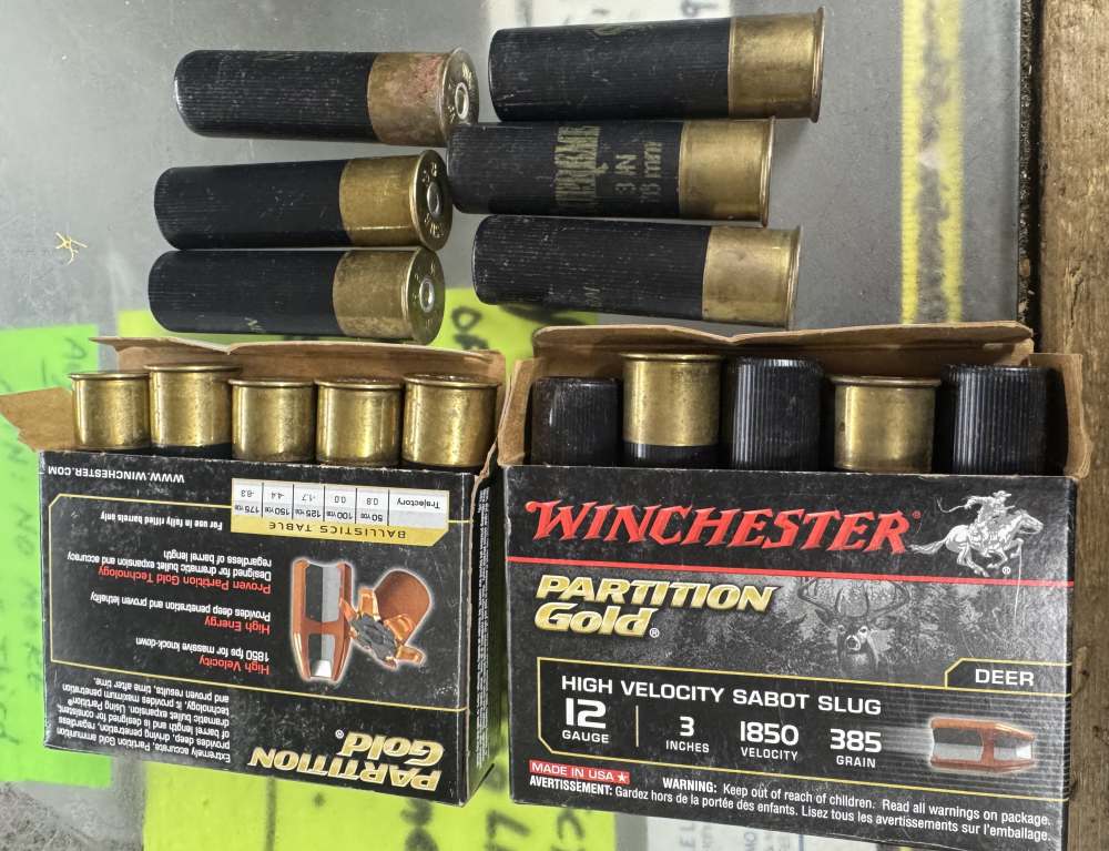 16 RD WINCHESTER PARTITION GOLD 12GA 3" SABOT SLUGS 1850FPS 385GR SSP123-img-0
