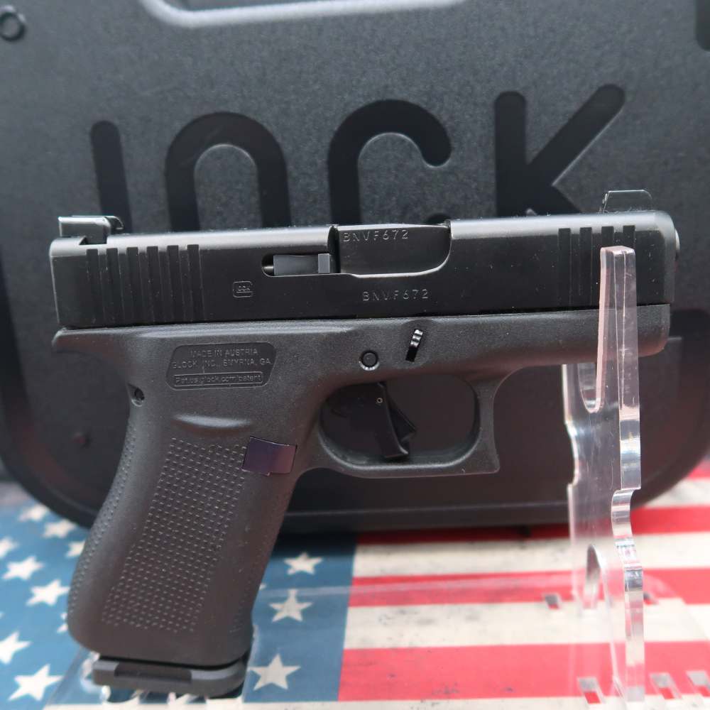 Glock 43x 9mm Semi-Auto Pistol 3.41" Apex Trigger 15+1 Shield Arms Mags-img-5