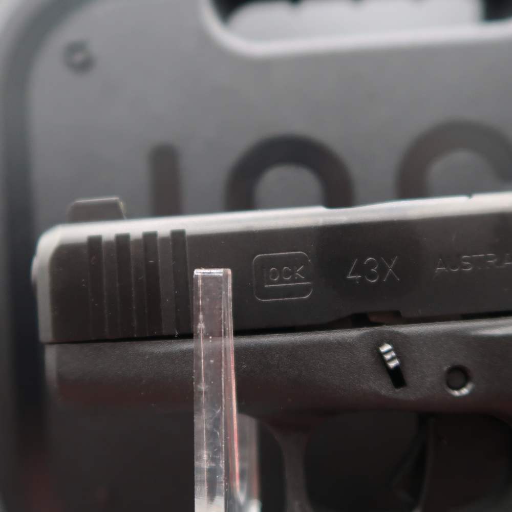 Glock 43x 9mm Semi-Auto Pistol 3.41" Apex Trigger 15+1 Shield Arms Mags-img-1