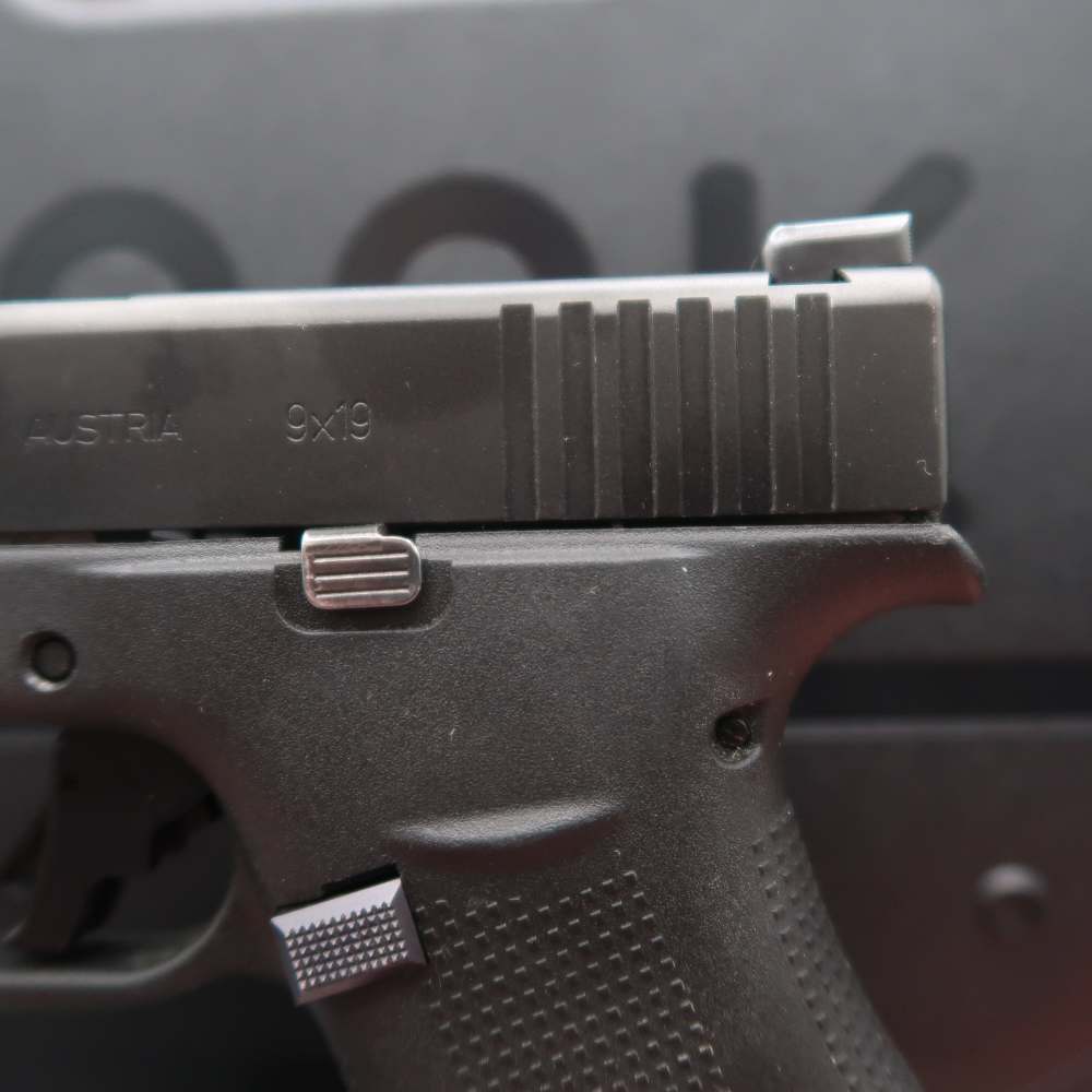 Glock 43x 9mm Semi-Auto Pistol 3.41" Apex Trigger 15+1 Shield Arms Mags-img-3