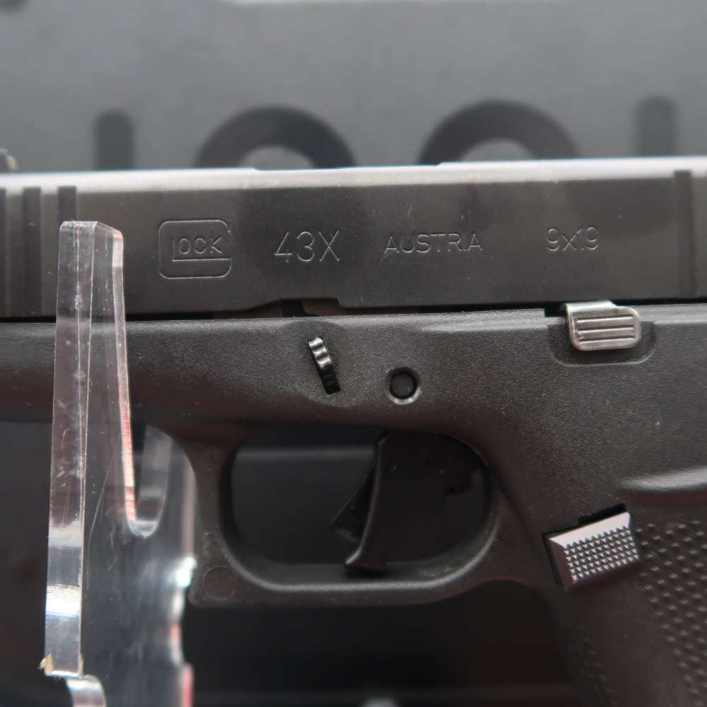 Glock 43x 9mm Semi-Auto Pistol 3.41" Apex Trigger 15+1 Shield Arms Mags-img-2