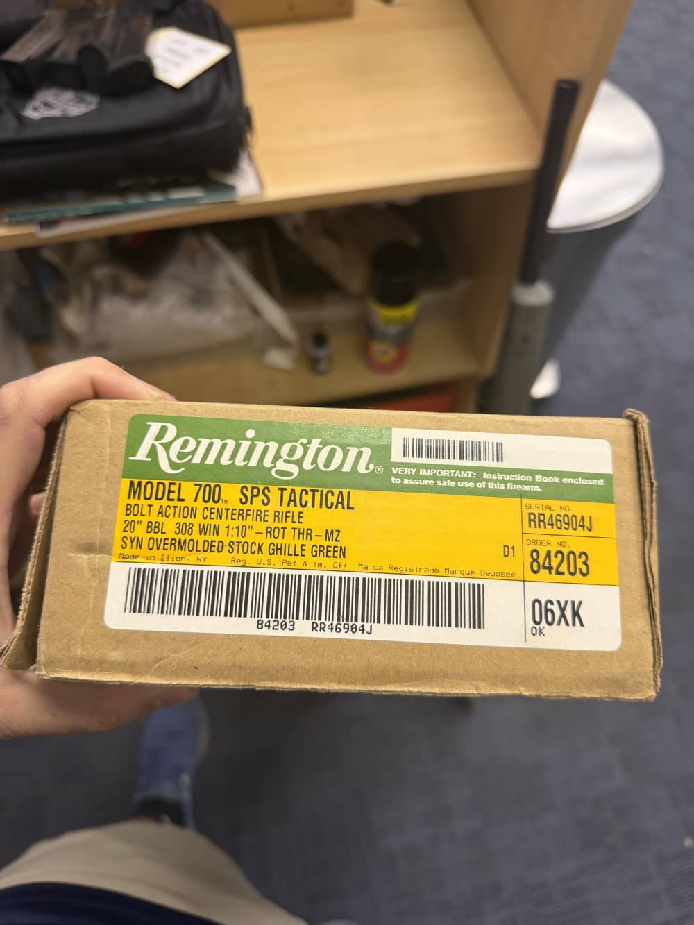 Remington 700 SPS tactical.308 win bolt action 20” -img-7