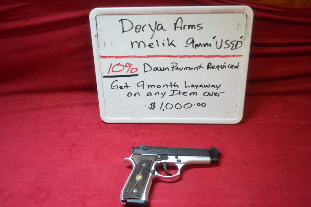 Derya Arms Melik 9mm 4.75"Barrel Used, Layaway Available.-img-0