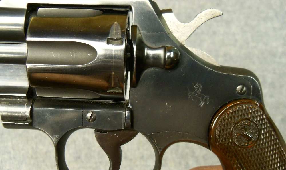 COLT OFFICIAL POLICE .38 SPECIAL 6" HEAVY BARREL EXC CONDITION IN AND OUT.-img-6