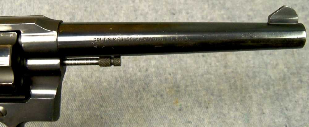 COLT OFFICIAL POLICE .38 SPECIAL 6" HEAVY BARREL EXC CONDITION IN AND OUT.-img-2