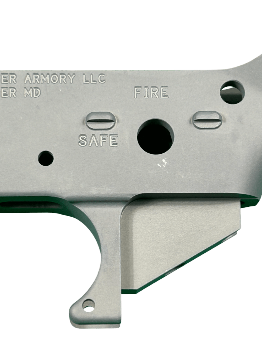 Ar-15 Stripped Lower Receiver Tan Anodized BLEMISHED-img-4