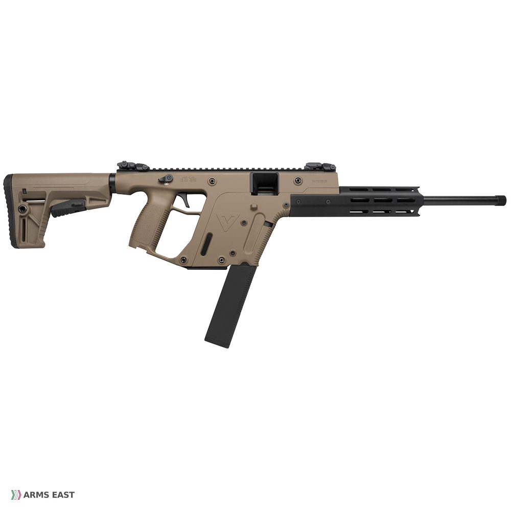 Kriss USA Vector CRB Gen2 22 LR 30rd 16 Threaded Barrel FDE - KV22CFD03-img-0