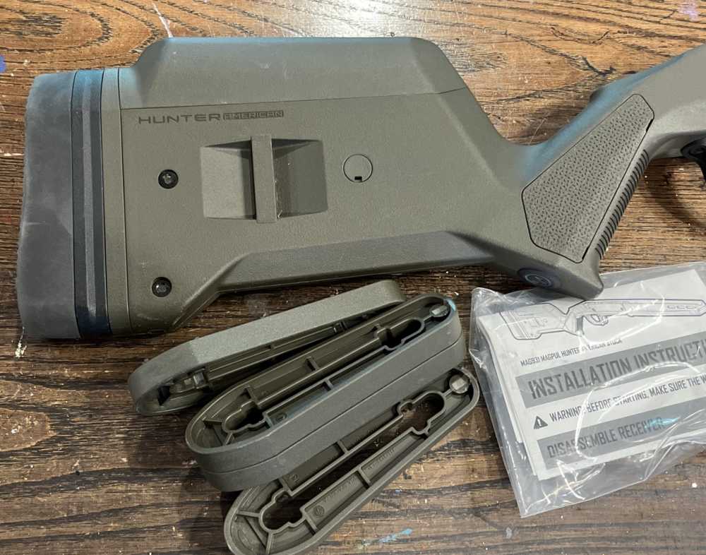Magpul Hunter Stock for Ruger American Ranch STANAG AR Mags MAG931 OD Green-img-5