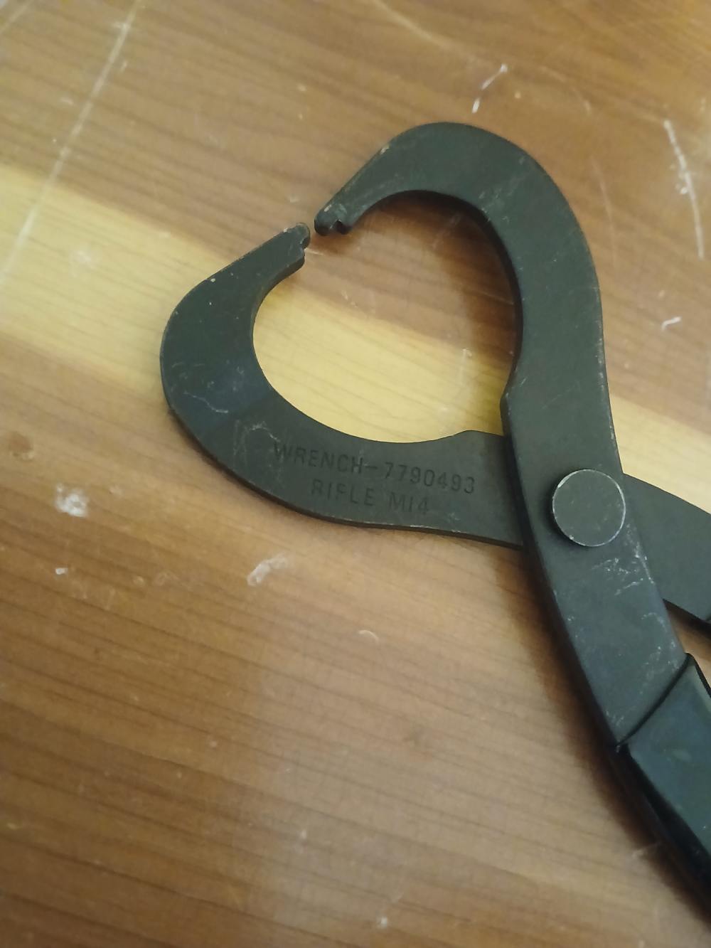 M1A M14 front sight castle nut pliers with screw-img-5