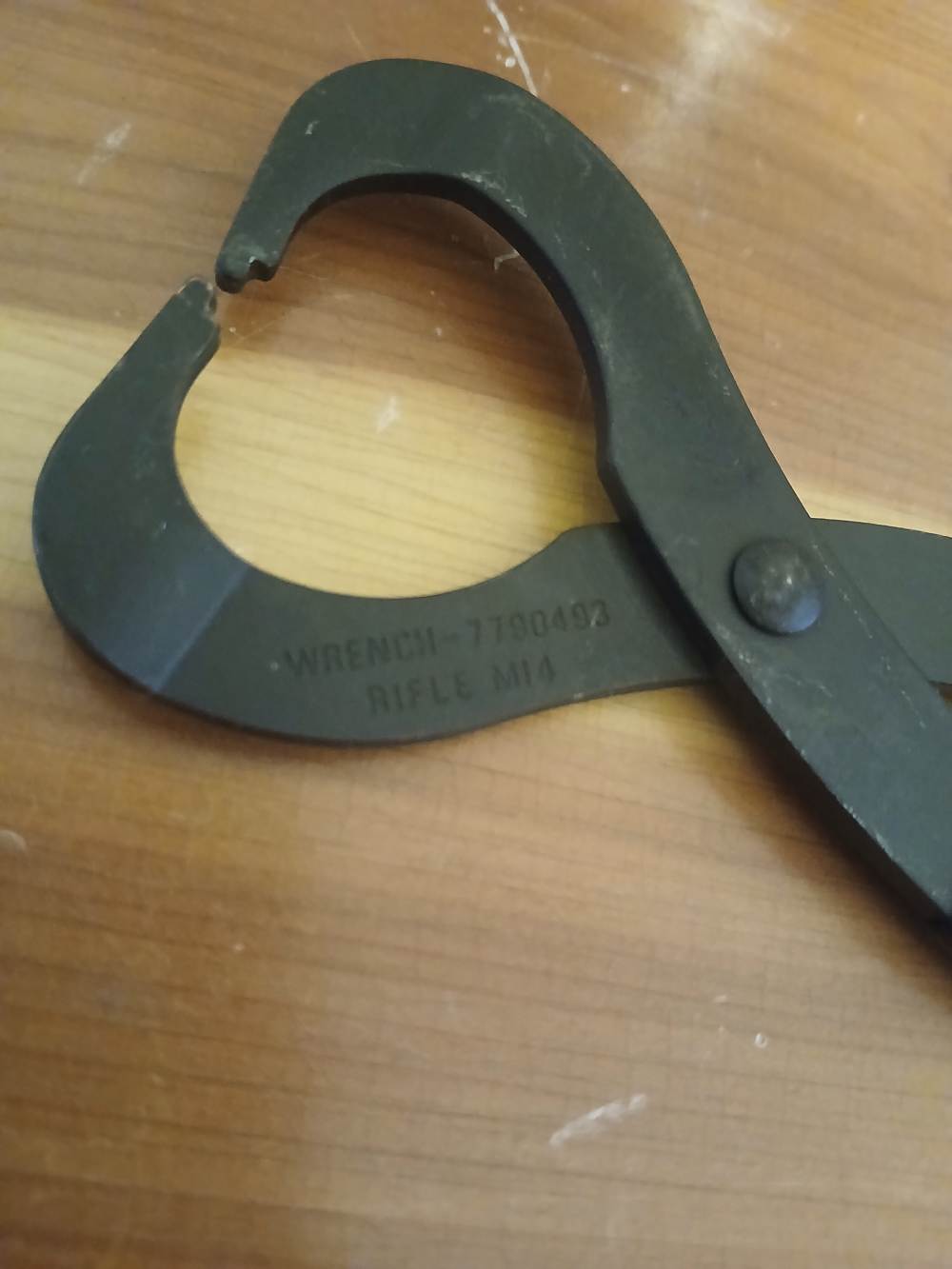 M1A M14 front sight castle nut pliers with screw-img-4