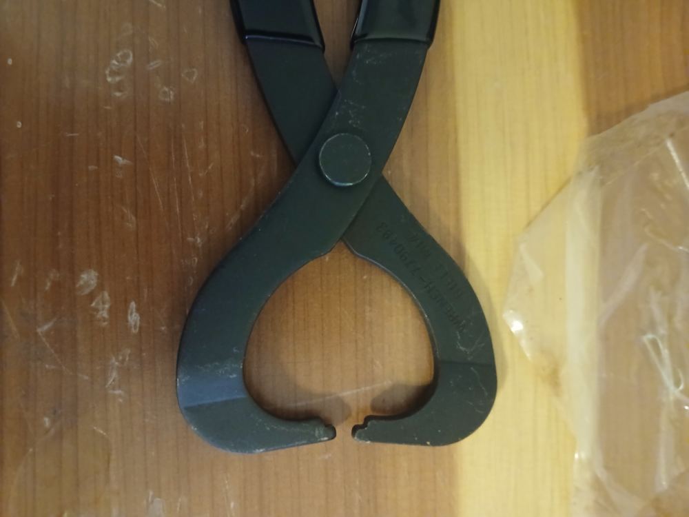 M1A M14 front sight castle nut pliers with screw-img-2