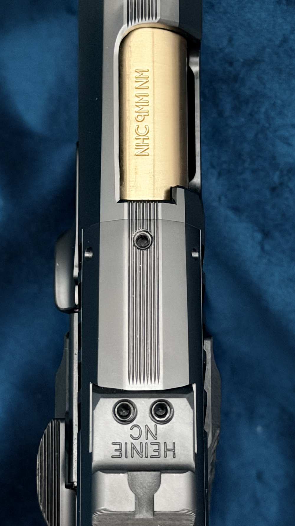 Nighthawk Custom NHC President 1911 9mm 5" Rail IOS OR DLC & TiN LAYAWAY-img-29