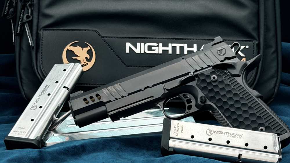 Nighthawk Custom NHC President 1911 9mm 5" Rail IOS OR DLC & TiN LAYAWAY-img-0